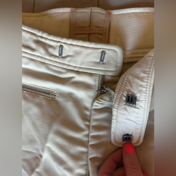 Vintage Bogner Cream Color High Rise Stirrup Ski Pant, Women’s 10 - Picture 4 of 5